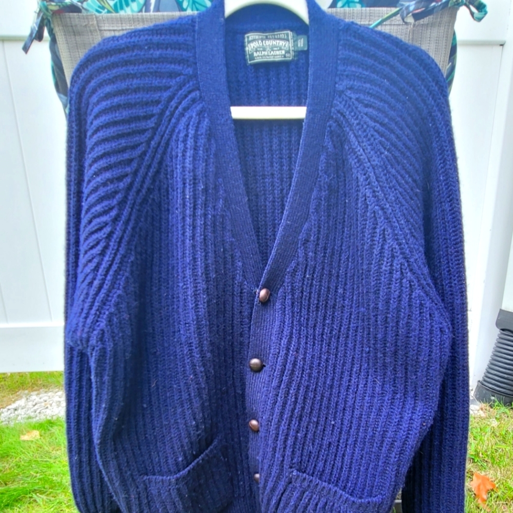Polo County Ralph Lauren Cardigan (Wool)